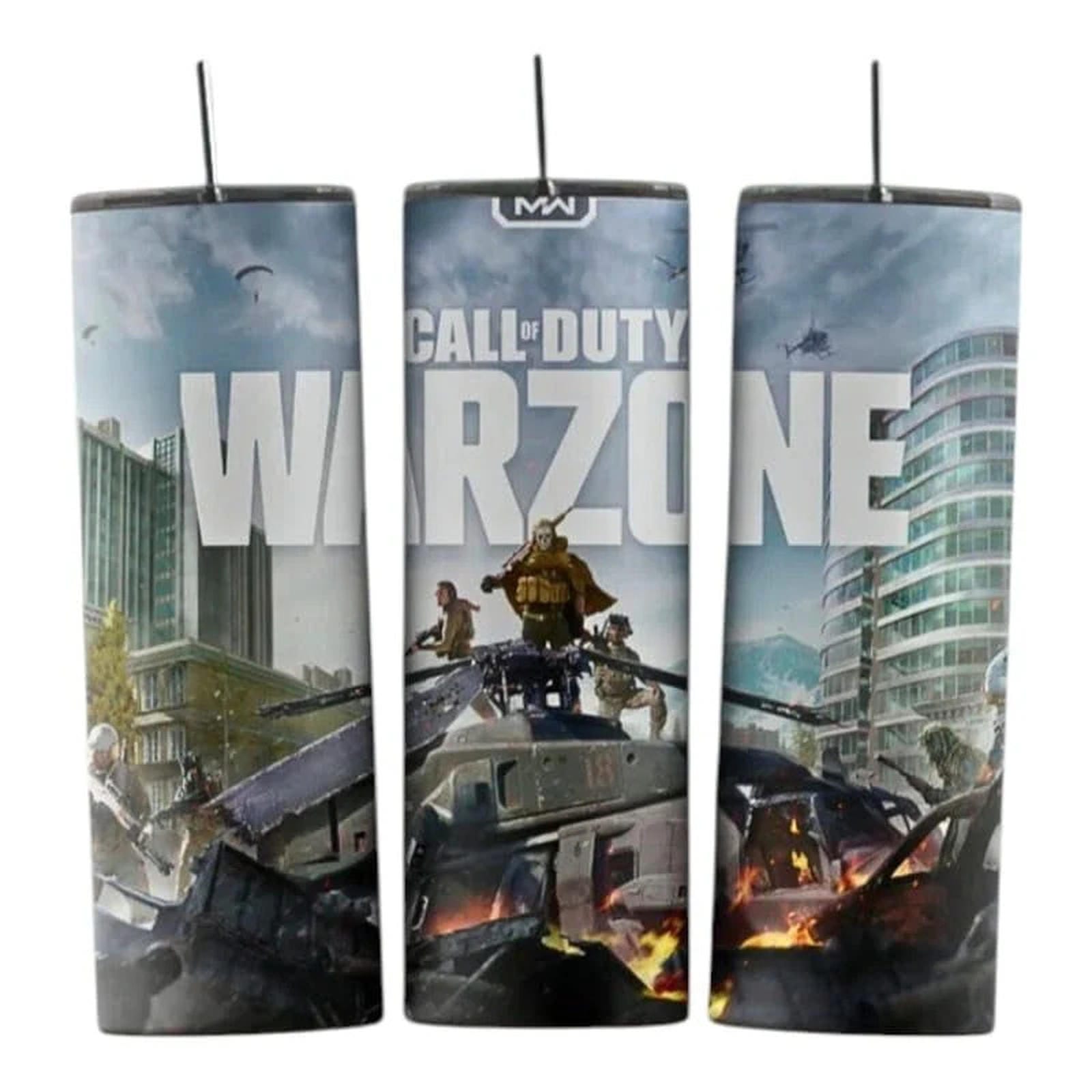 Alpha Printing 20oz Stainless-Steel Tumblers-Battlezone Soldier Design