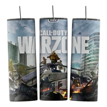 Alpha Printing 20oz Stainless-Steel Tumblers-Battlezone Soldier Design