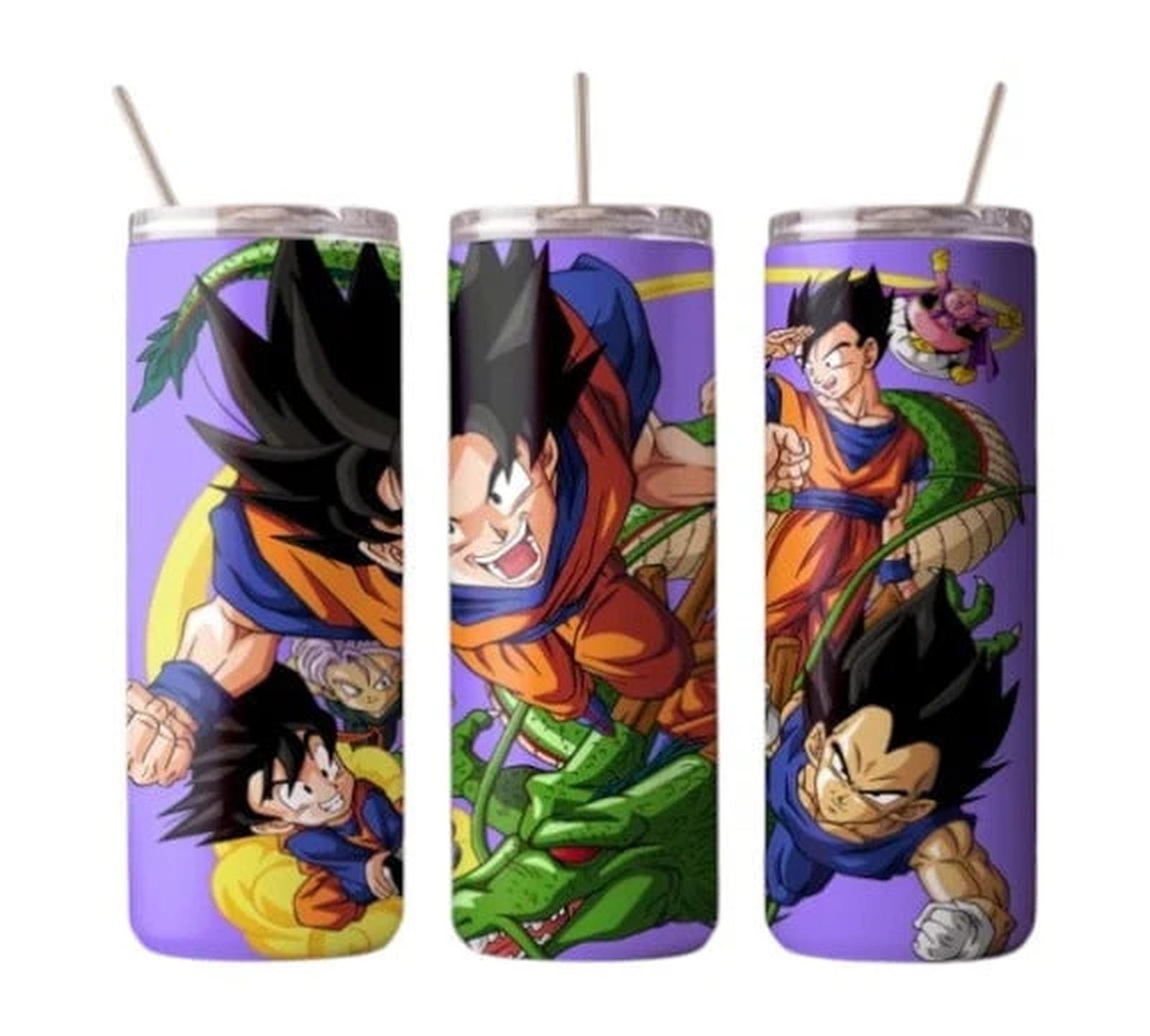 Alpha Printing 20oz Stainless-Steel Tumblers-Inspired Anime Design