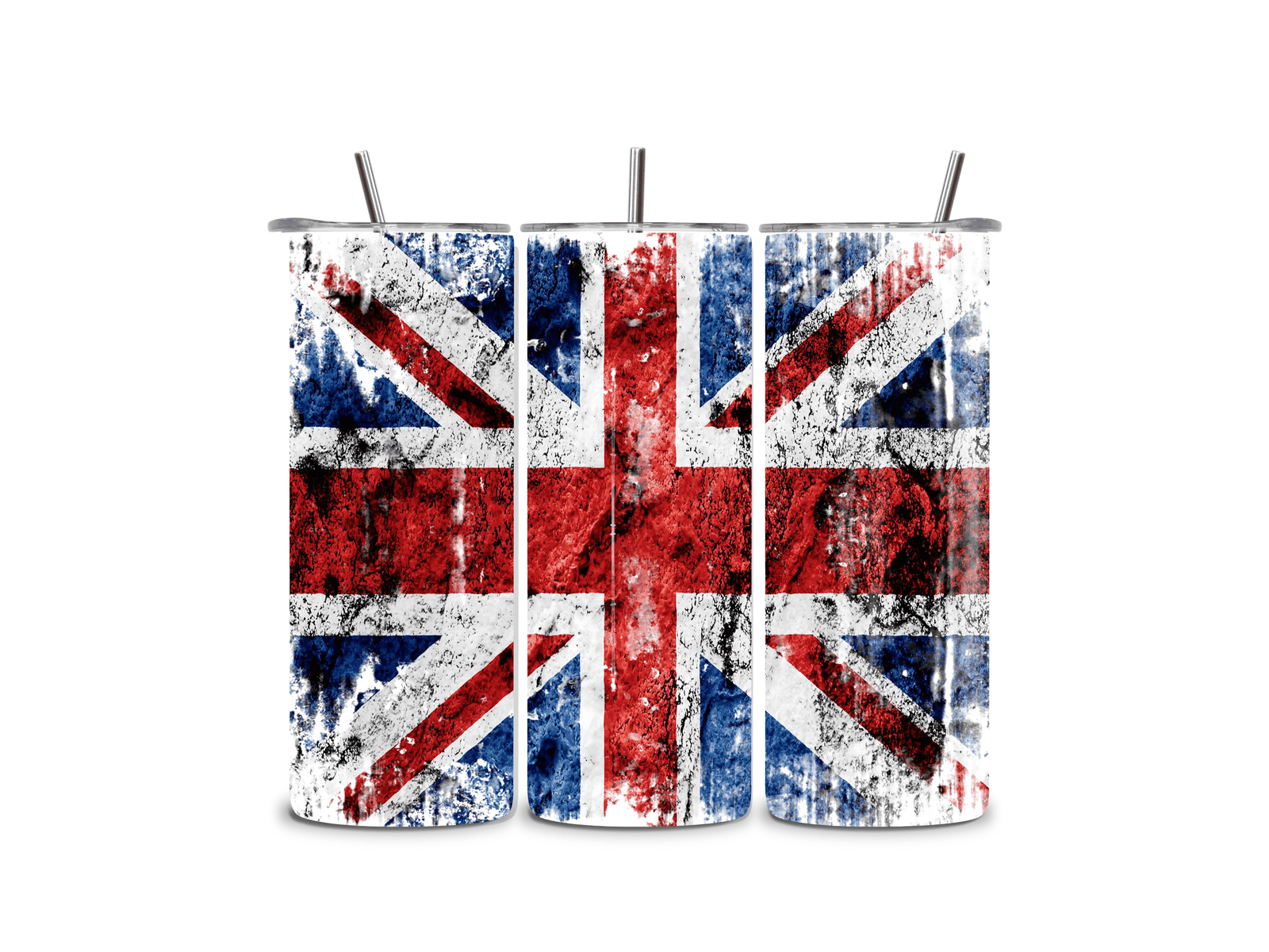 Alpha Printing 20oz Stainless-Steel Tumblers-England Flag Design Tumblers In Drinkware Default Title Stay hydrated in style