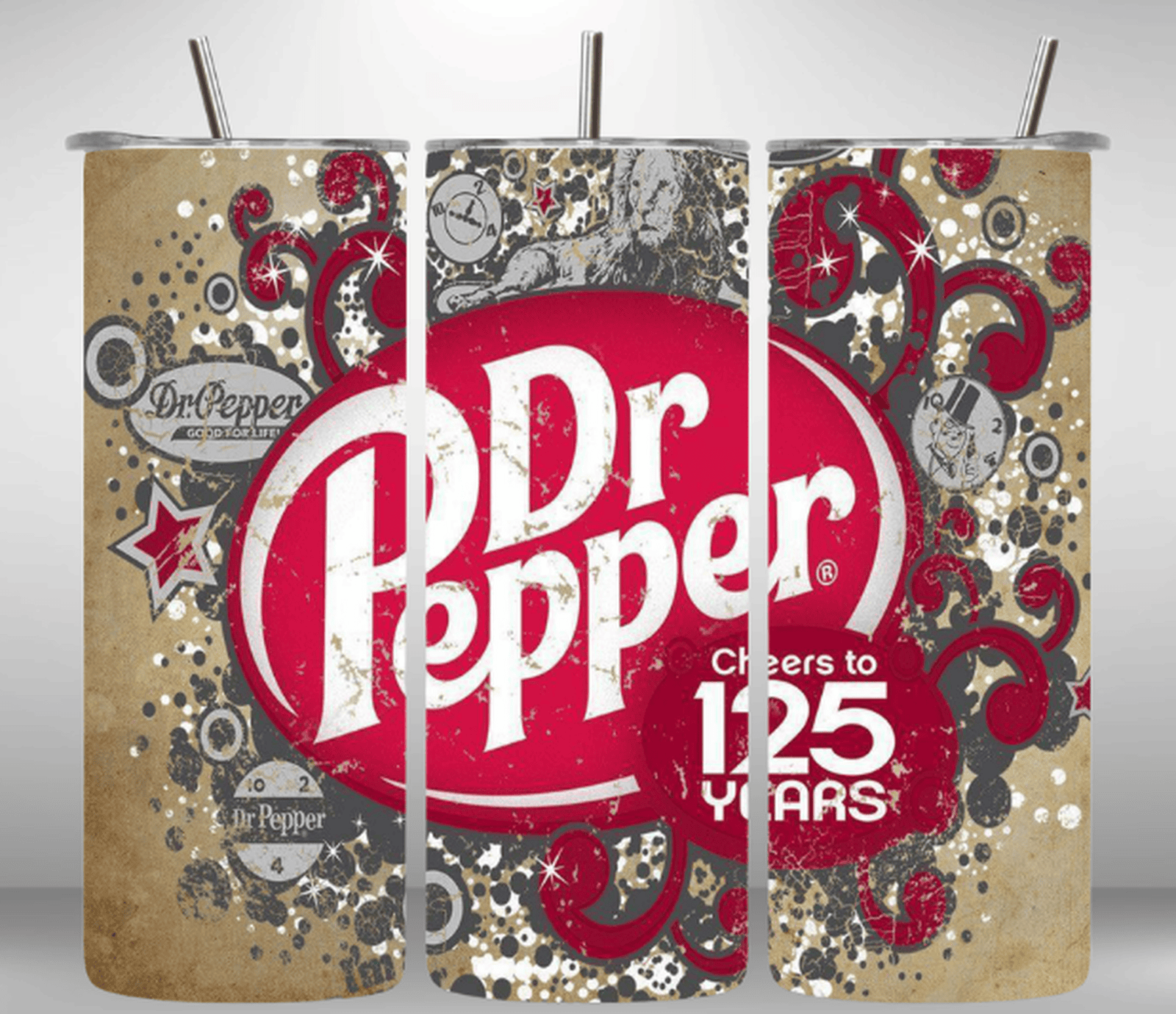 Alpha Printing 20oz Stainless-Steel Tumblers-Inspired Soda Can Design Tumblers In Drinkware Default Title Stay hydrated in