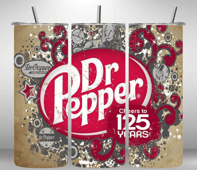 Alpha Printing 20oz Stainless-Steel Tumblers-Inspired Soda Can Design Tumblers In Drinkware Default Title Stay hydrated in