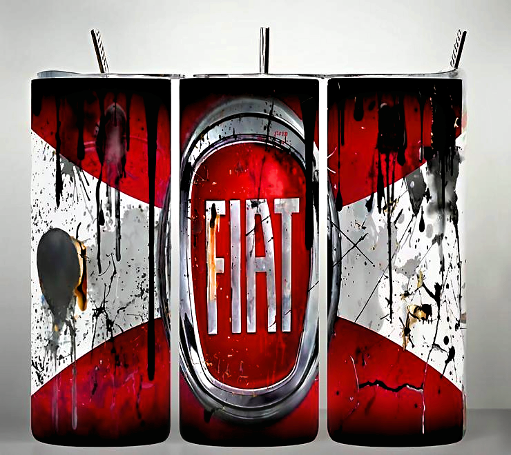 Alpha Printing 20oz Stainless-Steel Tumblers-Inspired Car Grunge Design