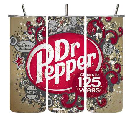 Alpha Printing 20oz Stainless-Steel Tumblers-Inspired Soda Design