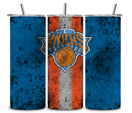 Alpha Printing 20oz Stainless-Steel Tumblers-Inspired Basketball Team Design