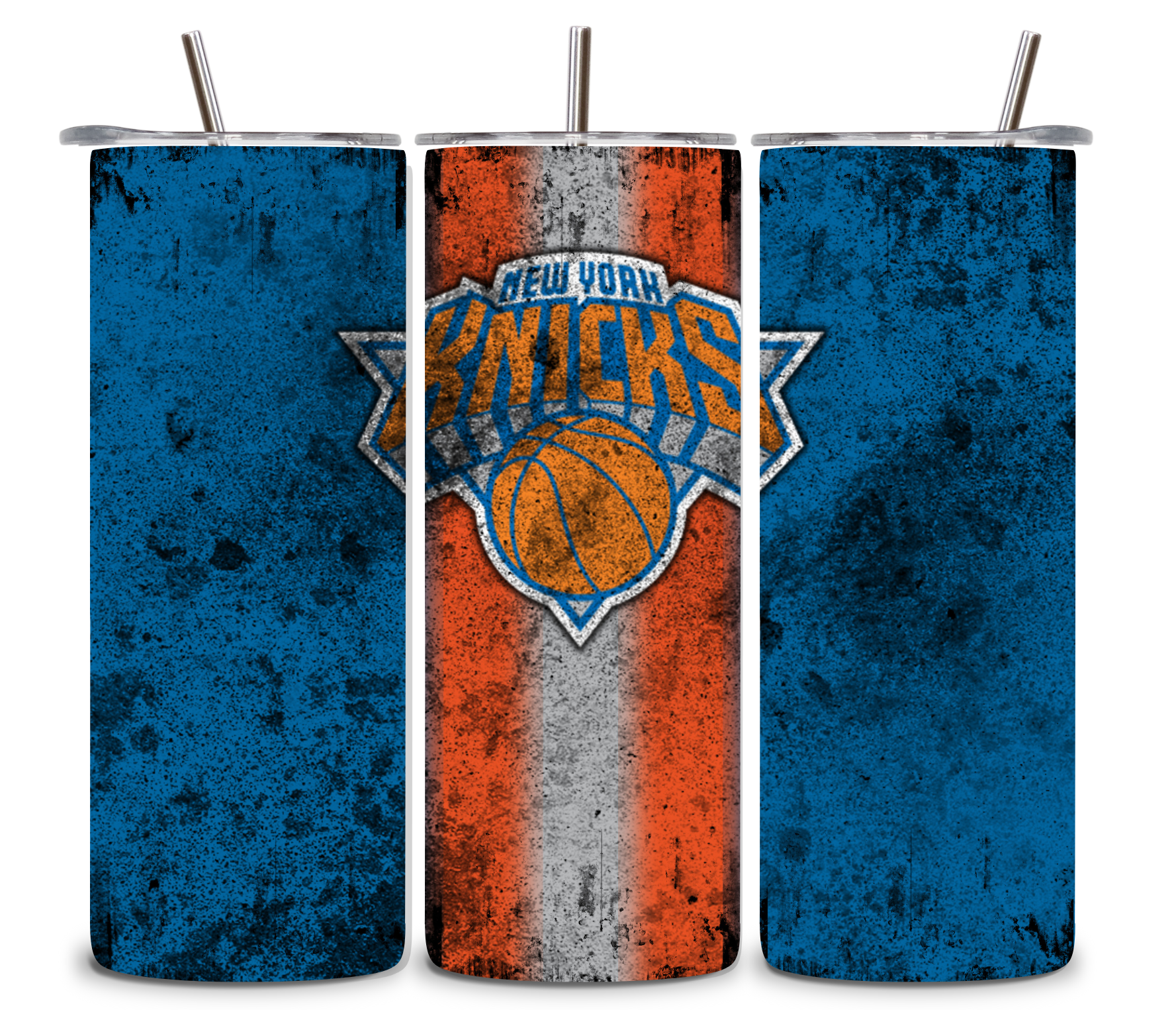 Alpha Printing 20oz Stainless-Steel Tumblers-Inspired Basketball Team Design